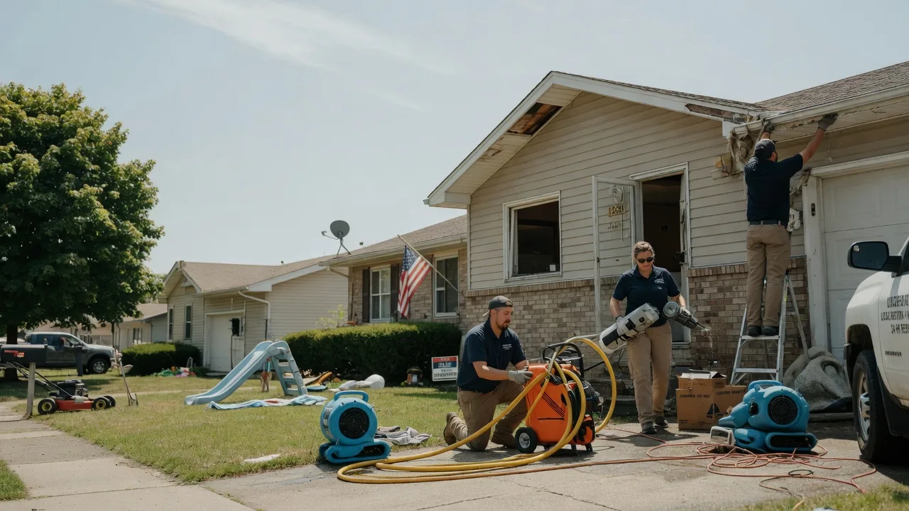 Water Damage Restoration in Longview, IL near me